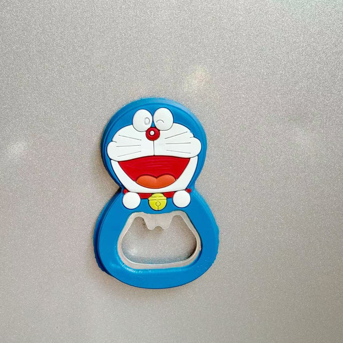 Wholesale Cartoon Cat Folding Bottle Opener Fridge Magnet Party Favor