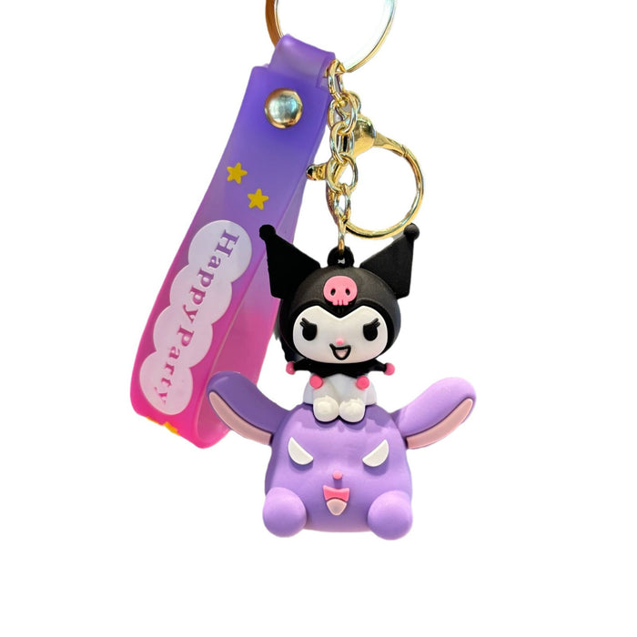 Wholesale Cartoon pvc Doll Pendant Ornaments Keychains