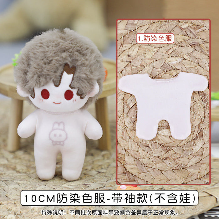 Wholesale Cotton Doll Ultra-Thin Anti-Dying Clothing Cotton Bjd High Elastic Bottoming Clothes Dress up Doll Elastic 20cm Baby Clothes