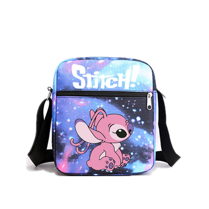 Wholesale Cartoon Printed Pattern Canvas Messenger Shoulder Bag JDC-SD-WuDuomei004