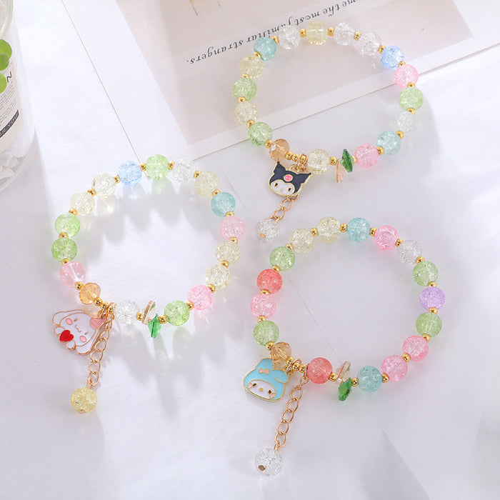 Wholesale Popcorn Crystal Bracelet Hand String Ornaments