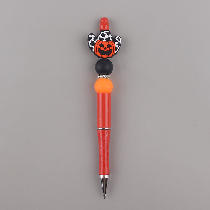 Wholesale Cartoon Animal Silicone Plastic Bead Pen JDC-PN-GuangTian005