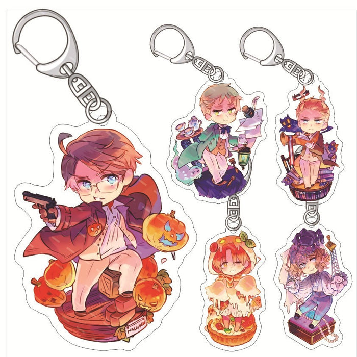 Wholesale Anime peripheral acrylic keychain pendant