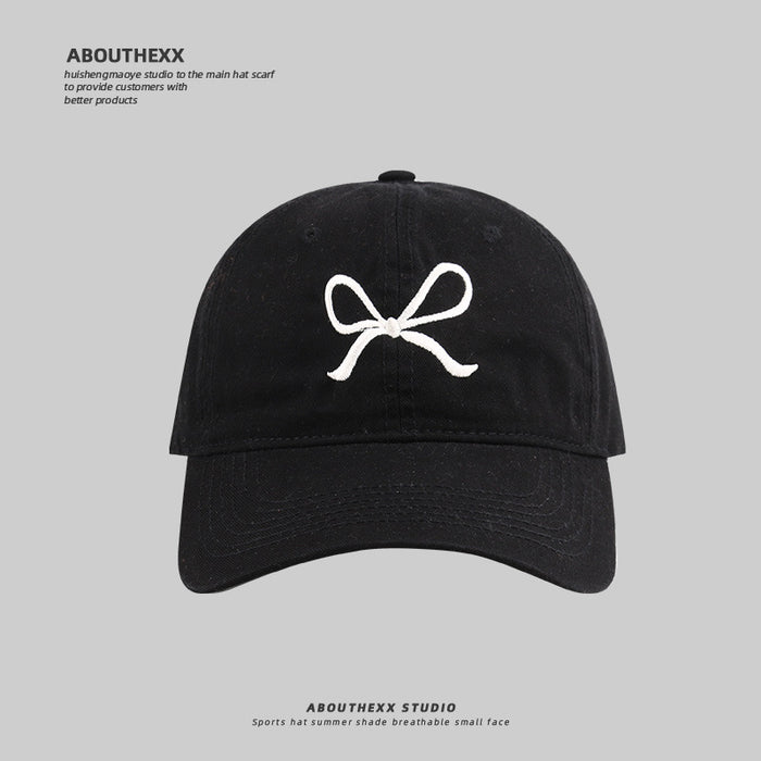 Wholesale Butterfly Embroidered Pattern Duck Tongue Hat Children's Sunshade Baseball Hat