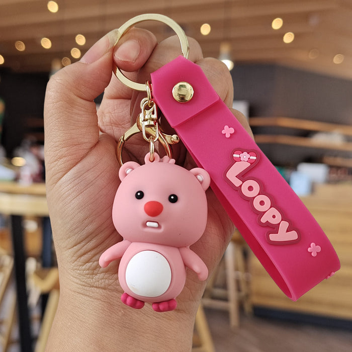 Wholesale Cartoon Doll PVC Keychain JDC-KC-MingT046