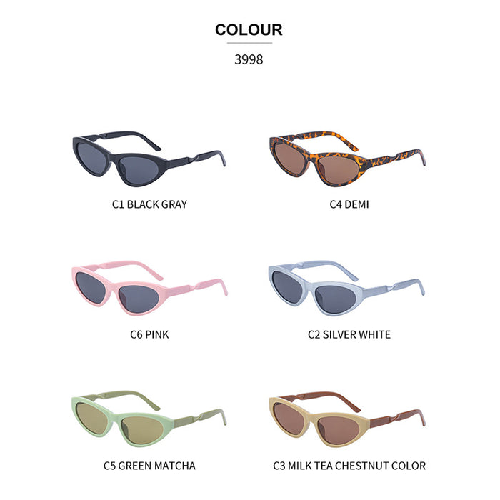 Wholesale Millennium Cat's Eye Sunglasses Women Amazon Small Frame Sunglasses Women