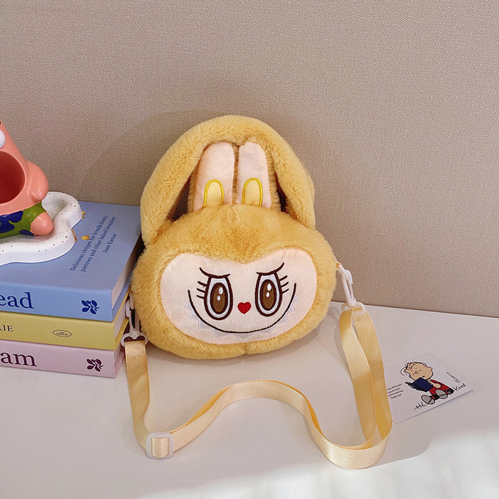 Wholesale City Paradise Cartoon Single-Shoulder Bag Children' s Plush Bag