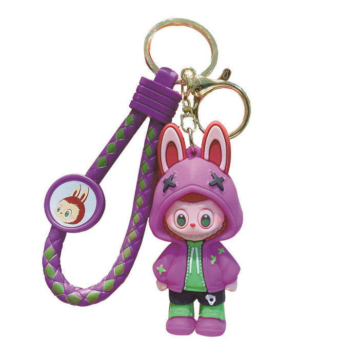 Wholesale Cartoon figurine keychain small gift book, bag, pendant