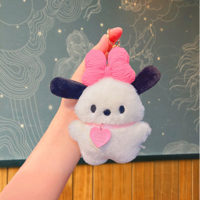 Wholesale Decompression Plush Cartoon Doll Keychain JDC-KC-JuJi027