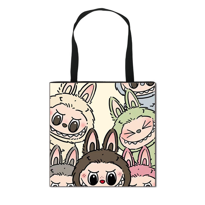 Wholesale Shopping Bag Cute Storage Bag Polyester Satchel Large Capacity  Bag