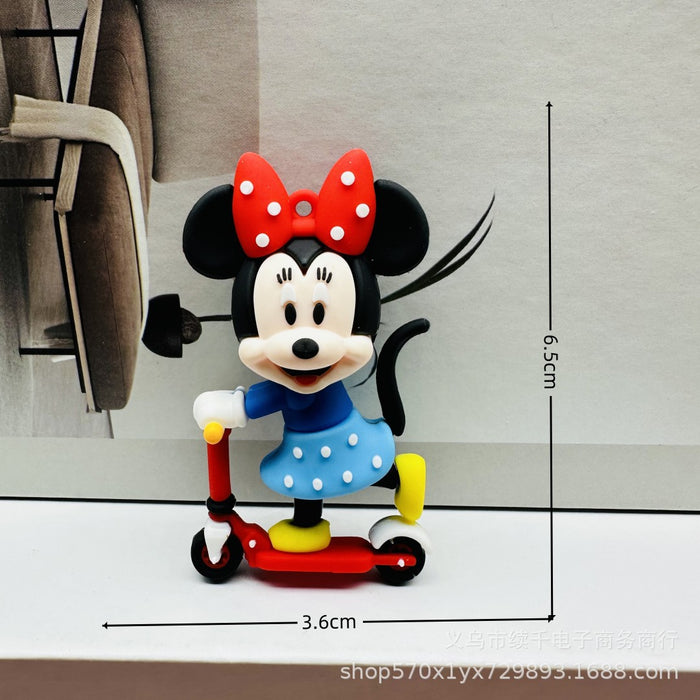 Wholesale Cartoon Scooter Keychain Doll