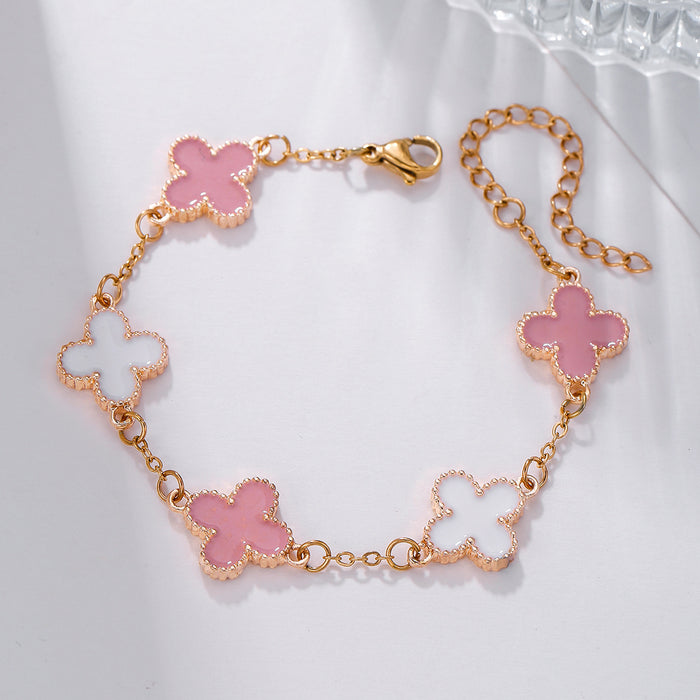 Wholesale Premium size double-sided necklace, collarbone chain, light luxury tassel pendant