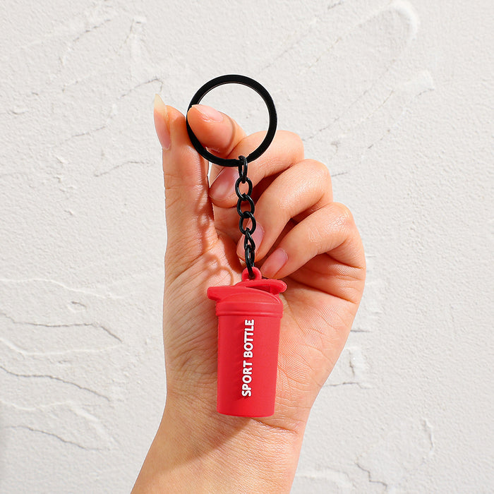 Wholesale Creative Mini Dumbbell Keychain