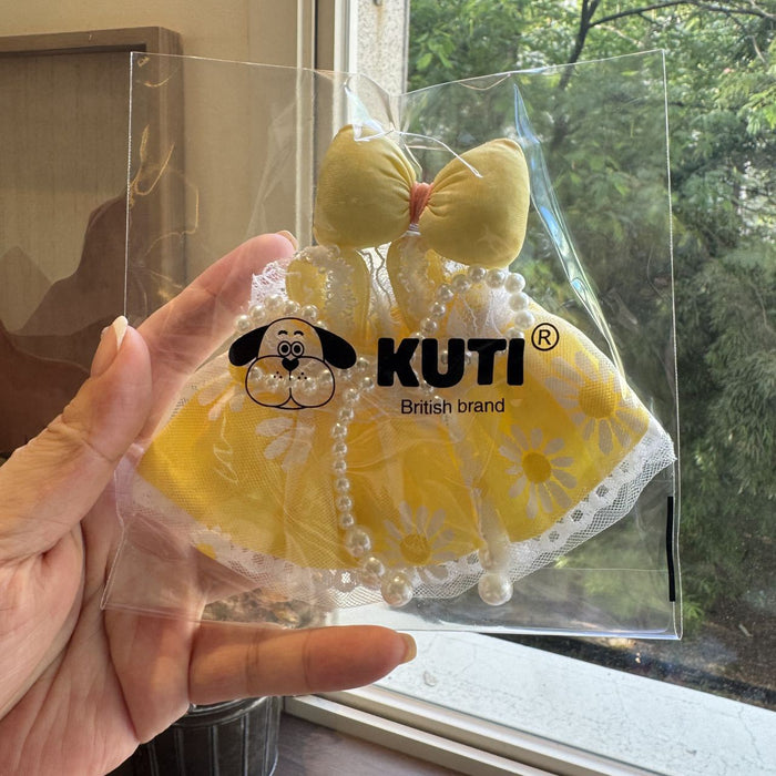 Wholesale Clothing set with bow and pearl lace skirt,  boo doll clothing and accessories