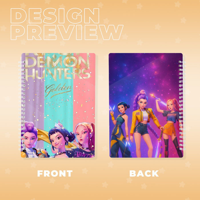 Wholesale HPOP printed pattern A5 spiral notebook for students and office use.