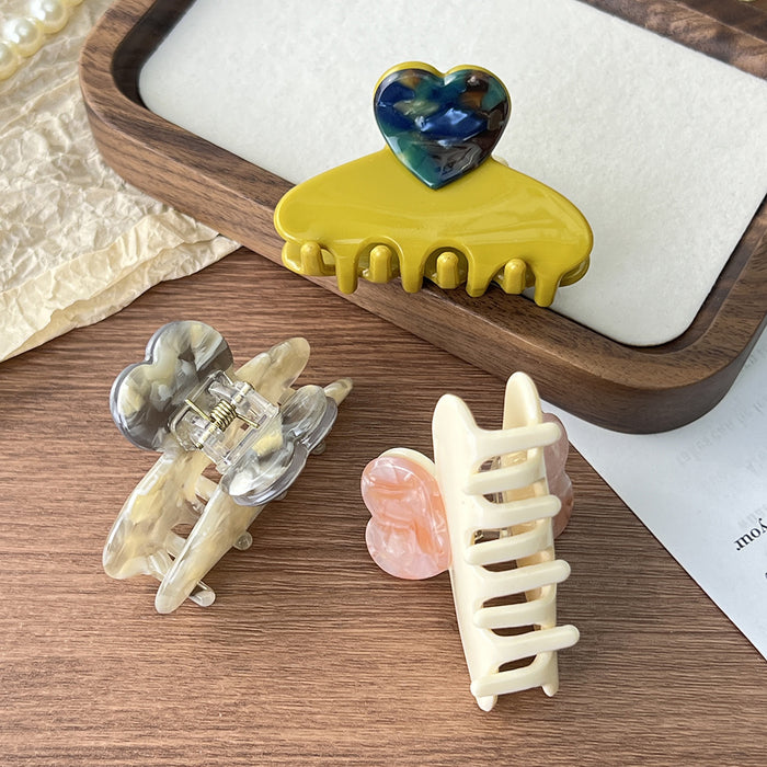 Wholesale  Elegant Acetic Acid Grab Clip Hair Clips