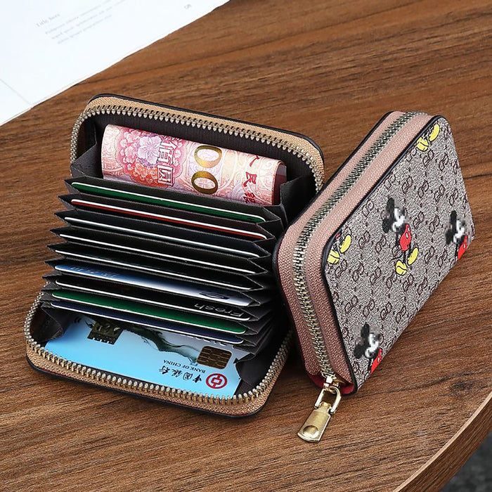 Wholesale Accordion Card Holder Casual Fashion JDC-WT-Jiam002