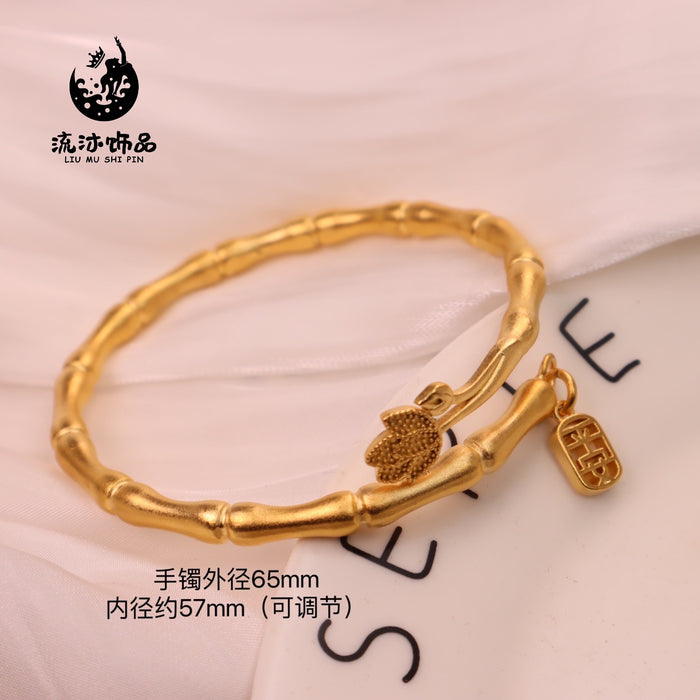 Wholesale 
Open bracelet copper gold plated bracelet