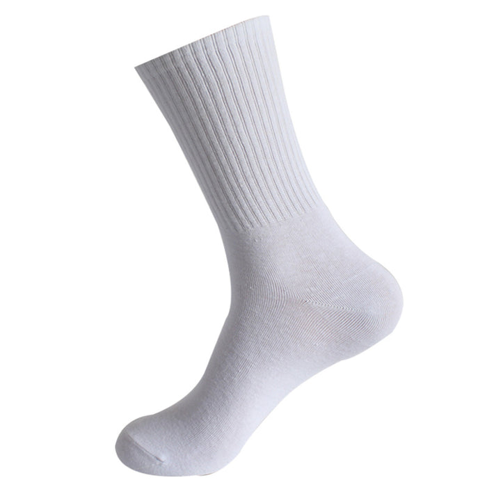 Wholesale Calf socks, mid leg socks, solid color cotton socks, running sports
