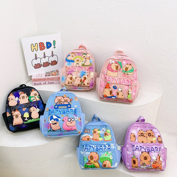 Wholesale Kindergarten Primary School Student School Bag,  Stylish Printed Backpack for Boys and Girls