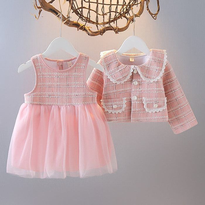 Wholesale Mesh Vintage Kids Dress JDC-CTS-MianY034