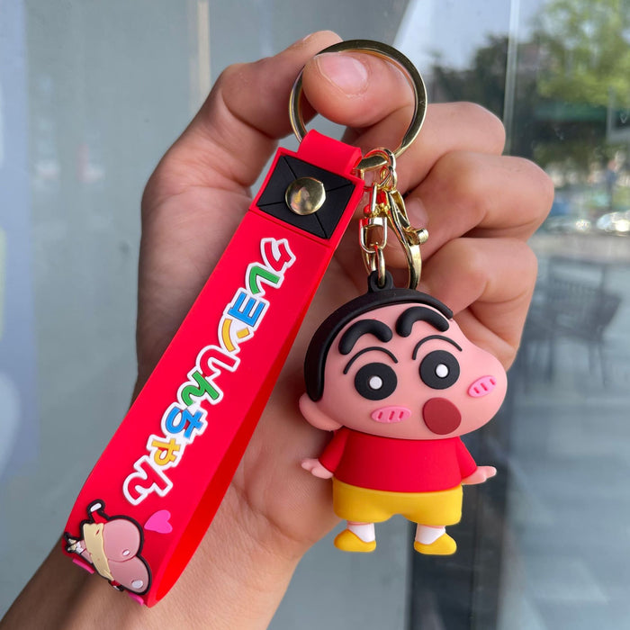 Wholesale Keychain cartoon doll cute backpack pendant doll machine small gift car keychain wholesale