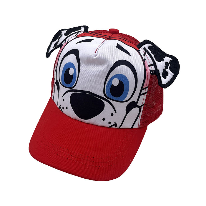 Wholesale Children' s Spring/ Summer Sunshade Cartoon Baseball Cap with Cute 3D Dog