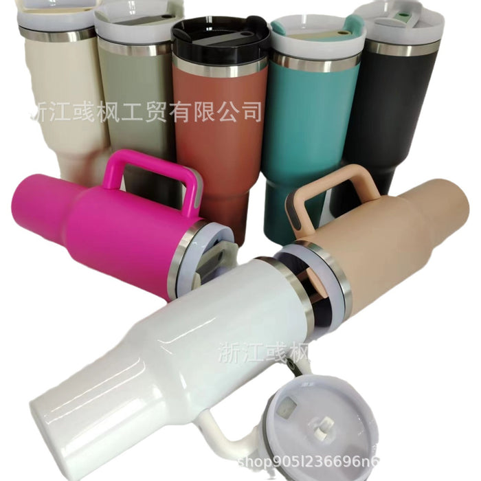 Wholesale Trendy Insulated Stainless Steel Water Bottle 40oz with Handle MOQ≥2
