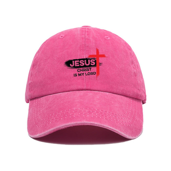 Wholesale New washed vintage letter duckbill cap with soft top and retro baseball cap for sun protection