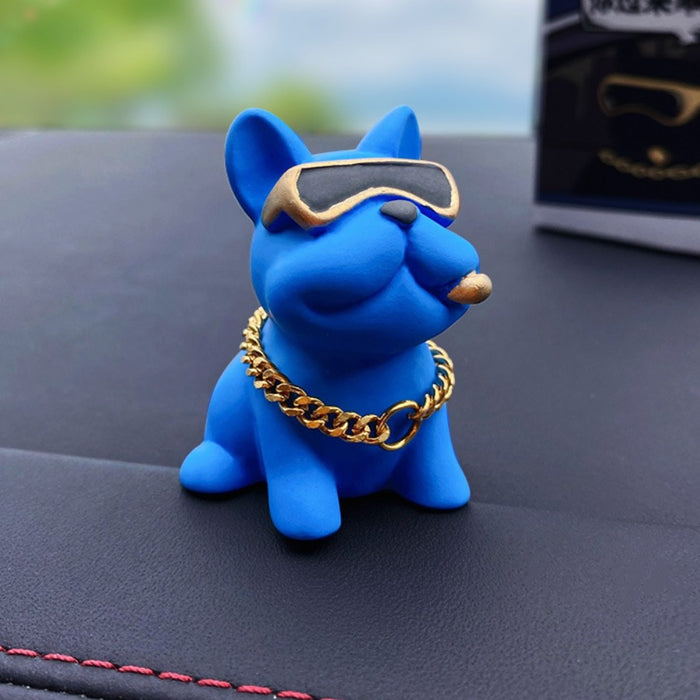 Wholesale Cute Resin Bulldog Keychain