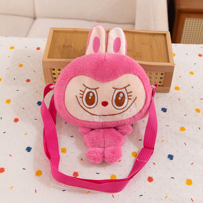 Wholesale Plush Bag Cartoon Children' s Coin Purse  Cute Bunny Doll Crossbody Shoulder Bag