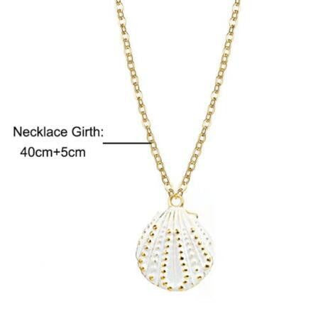 Wholesale Marine Pearl Chain Clavicle Chain Starfish Shell Pendant Multi-Layer Necklace