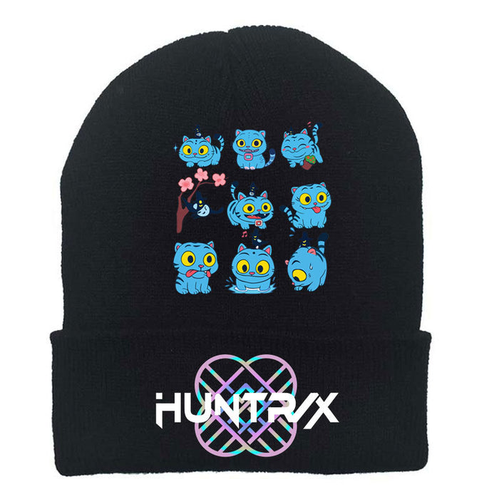 Wholesale KPOP cartoon merchandise winter warm hat