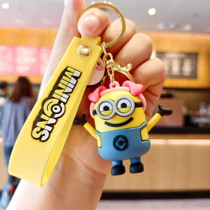 Wholesale Metal Keychain Cartoon Zodiac Design Student Gift Key Ring Accessory MOQ≥2