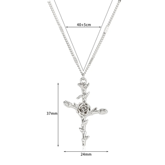 Wholesale Stainless Steel Flower Sunflower Necklace Minimalist Pendant Jewelry