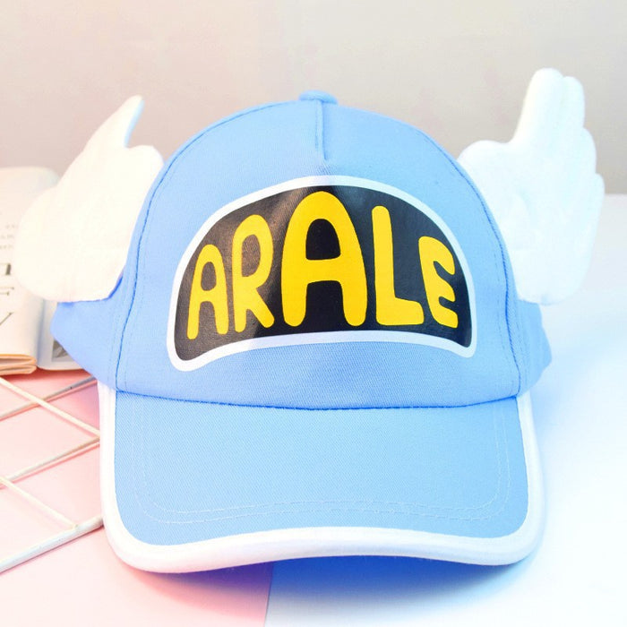 Wholesale Student Cartoon Angel Wings Peaked Cap Alale Baseball Cap