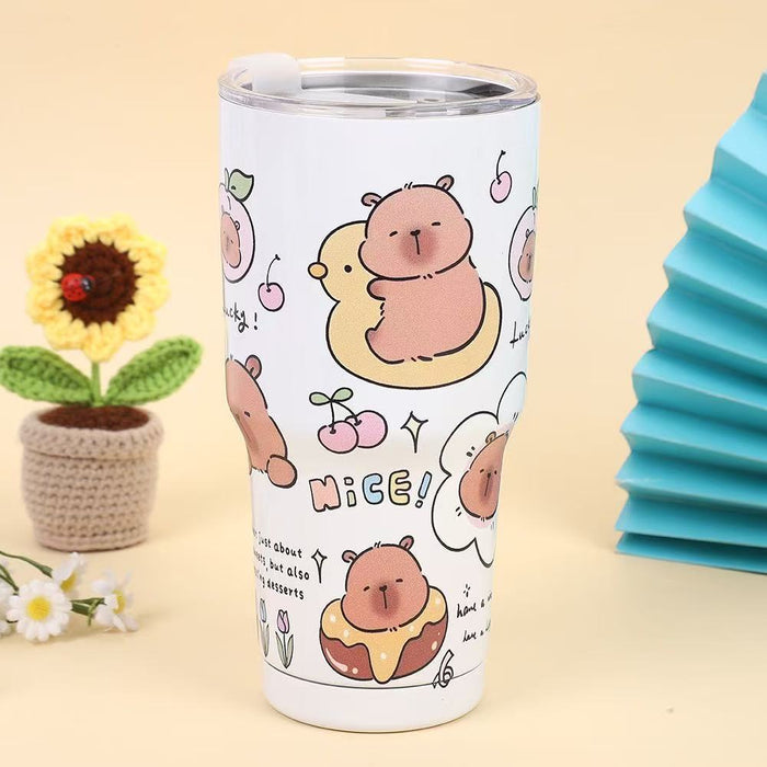 Wholesale 30oz tumbler ice bully cup car cup stainless steel insulated cup with straw