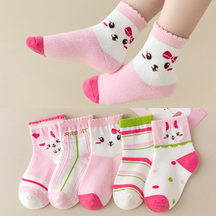 Wholesale 5pcs children' s socks baby sports socks large children' s stockings