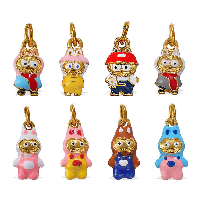 Wholesale Cartoon Cute  Necklace Jewelry  Cartoon Toy Accessories