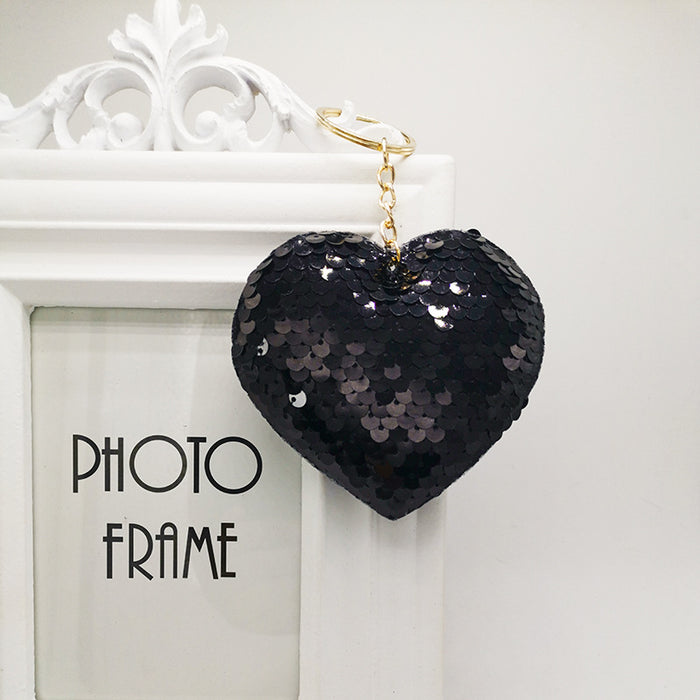 Wholesale Peach Heart Keychain Pendant Car Luggage Accessories