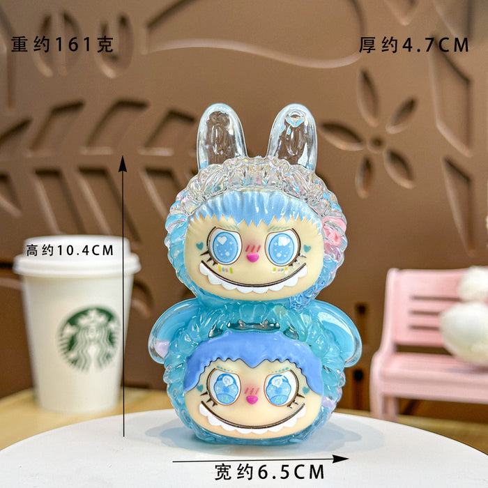 Wholesale Liquid Sand Large Turtle Rabbit Luminous Ornament Blind Bag Stall Items