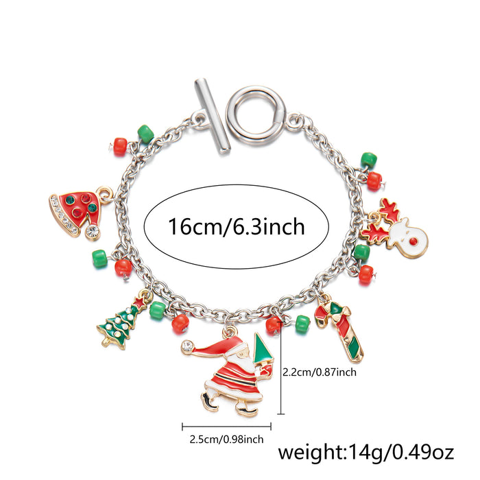 Wholesale Christmas Bracelet European and American Creative Snow  Bell