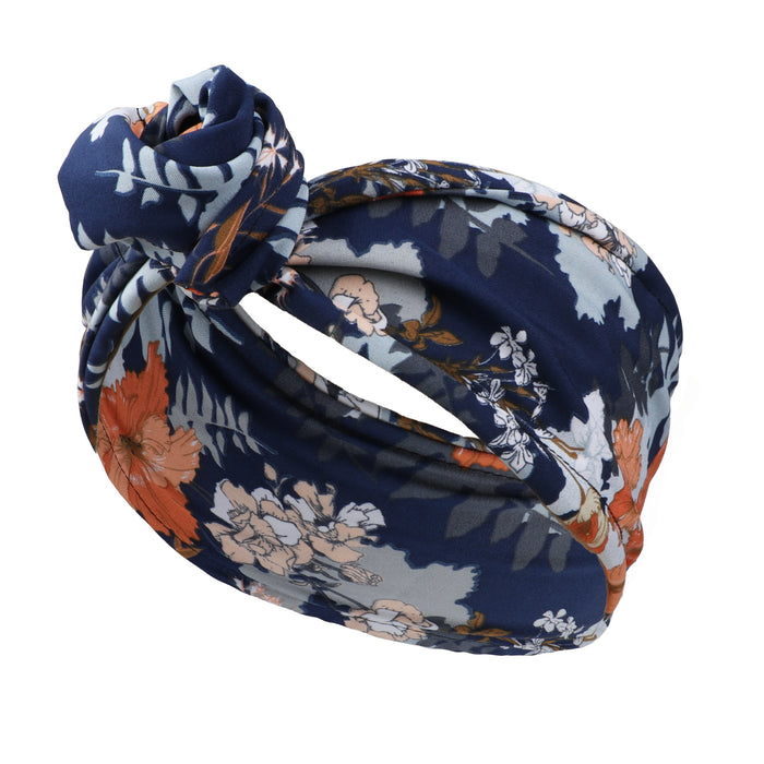 Wholesale Fabric Printed Wire Headband JDC-HD-Jint002