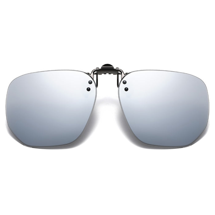 Wholesale  Polarized Sunglasses Clip Women's  Personalized Myopia Clip Dual-purpose Color-changing Sunglasses Clip