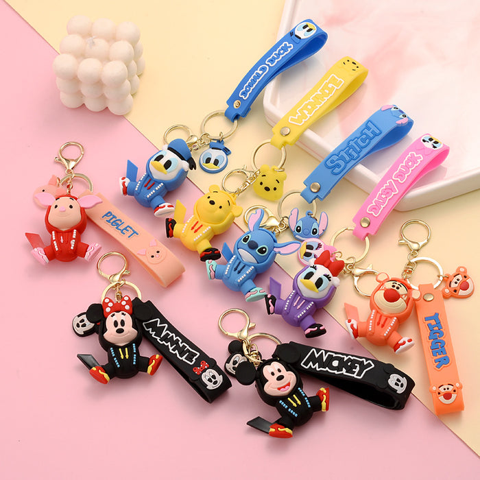 Wholesale Cartoon hoodie keychain and key pendant