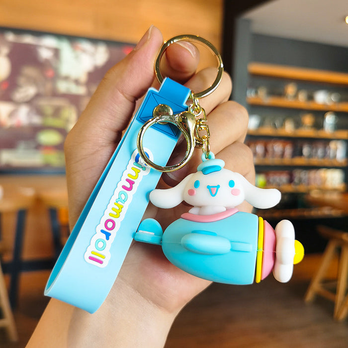 Wholesale Cartoon Doll Silicone Keychain JDC-KC-Tingm205