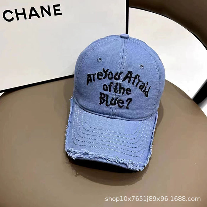 Wholesale New baseball cap, personalized retro edged duckbill cap, fashionable and versatile