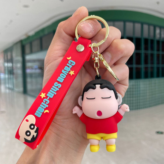 Wholesale Cartoon keychain, creative doll, bag, pendant, accessory, car keychain, claw machine, small gift
