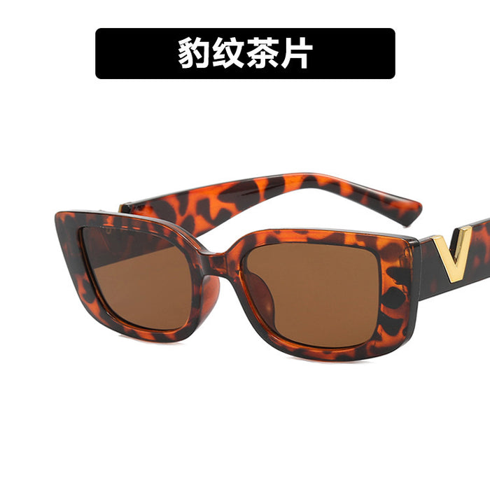 Wholesale Fashion Glasses, Personalized Polygonal Sunglasses, Retro Small Frame Sunglasses, Trendy