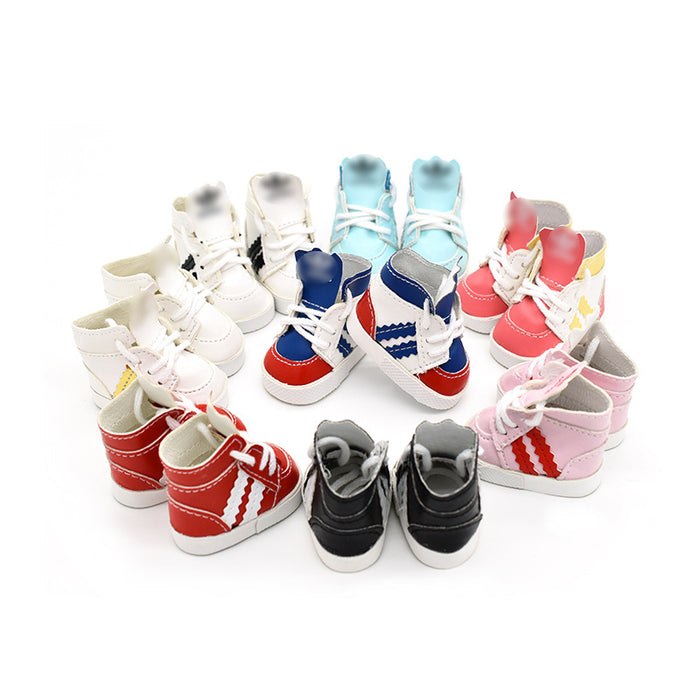 Wholesale Cotton Doll Shoes Doll Fat Body Sneakers